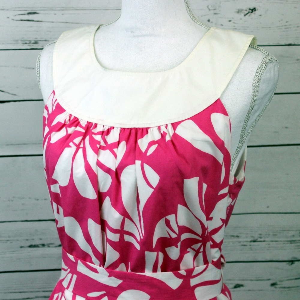 SOLD Lilly Pulitzer Floral Shift Keyhole Dress - Picture 4 of 8